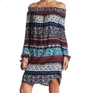Beach Lunch Lounge Off The Shoulder Boho Dress